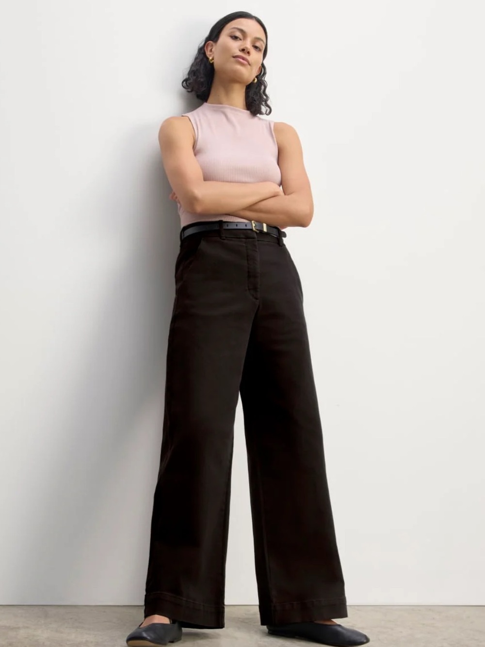 Phoebe Trouser Wide Leg Black Pants